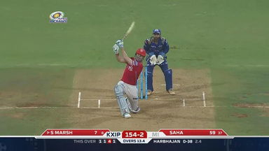 M51: MI vs KXIP – Shaun Marsh Six