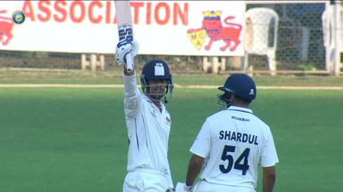 Ranji Trophy 2025, Mumbai vs J & K: Tanush Kotian's gritty knock of 62(136)