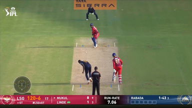 IPL 2026 M19: LSG vs GT - Mukul Choudhary Six