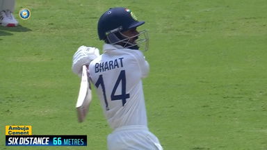IND vs  AUS 2023, 4th Test: Srikar Bharat Six