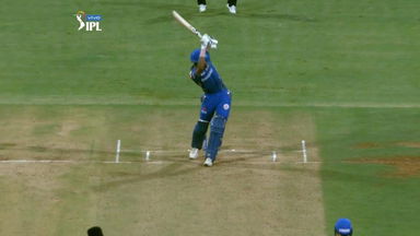 M51: MI vs SRH – Hardik Pandya Six