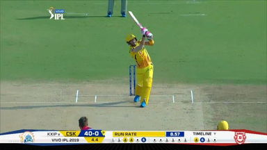 M18: CSK vs KXIP –  Faf du Plessis Six