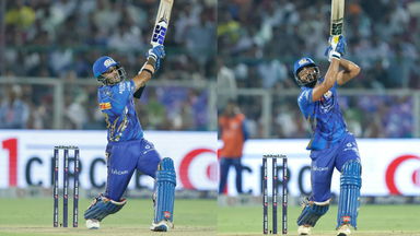 Vital late surge: Surya, Dhir go 6,6,4,4 in 19th over