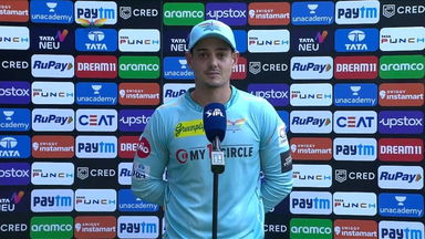 M37: LSG vs MI – Quinton De Kock Interview