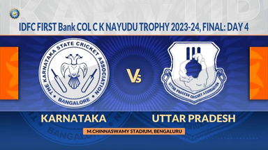 COL C K NAYUDU TROPHY 2023-24, Karnataka vs Uttar Pradesh, Final, Day 4: Match Highlights