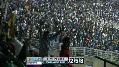 M33: KKR vs MI – Kieron Pollard Six