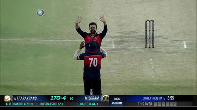 Syed Mushtaq Ali Trophy 2022: Taruwar Kohli's 3/19 for Mizoram