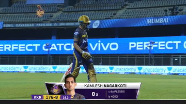 M15: KKR vs CSK – Kamlesh Nagarkoti Wicket
