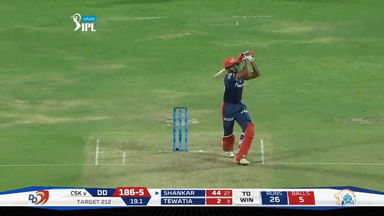 M30: CSK vs DD – Vijay Shankar Six