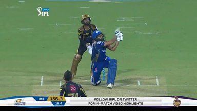 M41: KKR vs MI – Rohit Sharma Six
