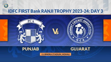 Ranji Trophy 2023/24, Punjab vs Gujarat Day 3: Match Highlights