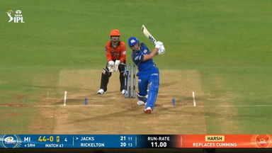 IPL 2026 M41: MI vs SRH - Will Jacks Six