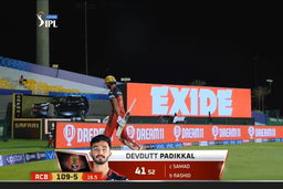 M52: RCB vs SRH – Devdutt Padikkal Wicket
