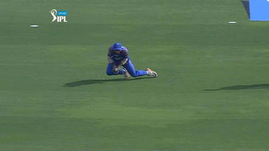 Rahul Tripathi's costly drop