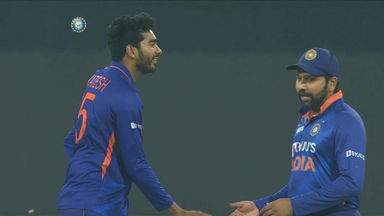 IND vs SL 2022, 1ST T20I: Fall of Wickets