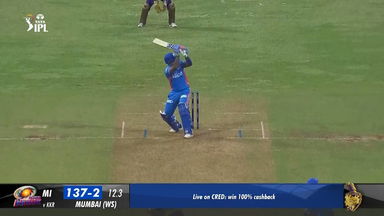 M22: MI vs KKR –  Suryakumar Yadav  Six