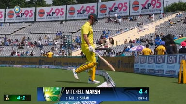 IND vs AUS 2023-24, 1ST ODI: Mitchell Marsh Wicket