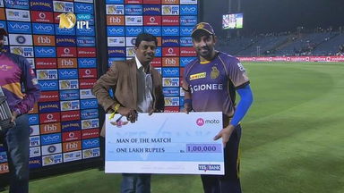 M30: RPS vs KKR  – Man of the Match – Robin Uthappa
