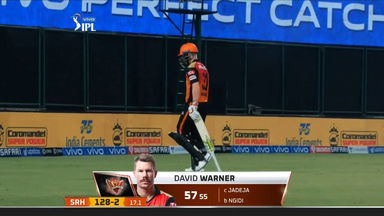 M23: CSK vs SRH – David Warner Wicket