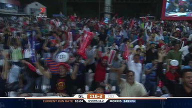 M23: DD vs GL – Brendon McCullum Wicket