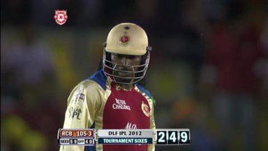 Match 25 KXIP vs RCB – Gayle's 2nd Six