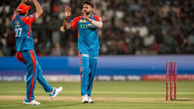 A rare wicket maiden: Mukesh Kumar's fantastic over