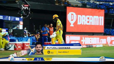 M41: CSK vs MI – Ruturaj Gaikwad Wicket