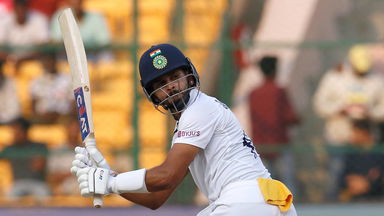 Shreyas Iyer's magnificent 92 in the first innings at Bengaluru