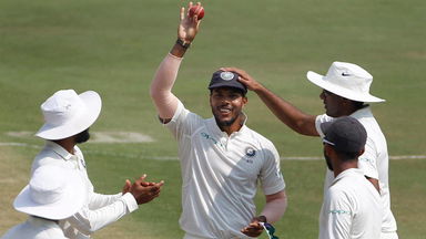 IND vs WI, 2018 - 2nd Test: Fall of wickets, WI 1st Innings