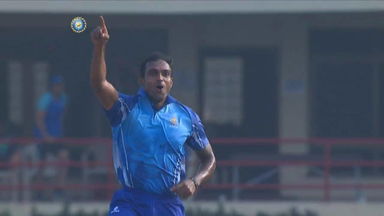 Hat-trick hero Mithun bags 5 wickets in one over