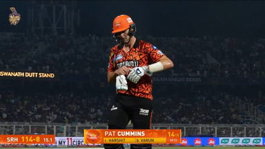 IPL 2025 M15: KKR vs SRH - Pat Cummins Wicket