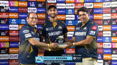 IPL 2025 M09: GT vs MI - Player of the Match - Prasidh Krishna