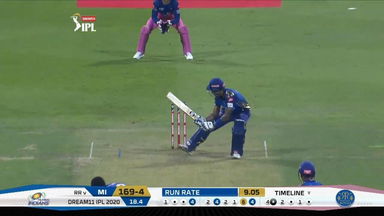 M20: MI vs RR – Suryakumar Yadav Six