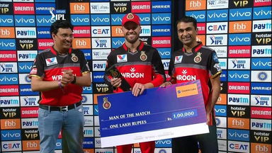 M42: RCB vs KXIP – Man of the Match – AB de Villiers