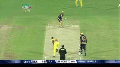 CLT20 2014 M1: KKR vs CSK  –   Highlights