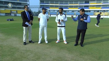 Ranji Trophy  2022/23 QF 2  Saurashtra vs Punjab: Toss