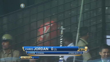 IND vs ENG 2017, 3rd T20I : Chris Jordan Wicket