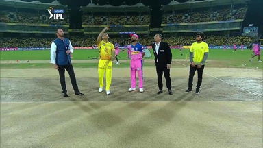 M12: CSK vs RR – Toss