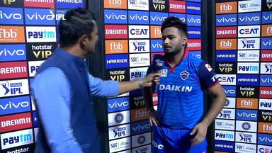 M53: DC vs RR – Rishabh Pant Interview