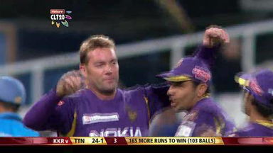 M16: KKR vs TTN – Davids b Kallis
