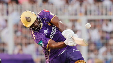 6,6,6: Russell goes berserk against Theekshana