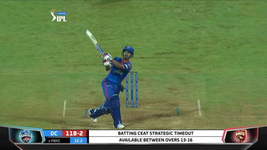 M11: DC vs PBKS   – Shikhar Dhawan Six