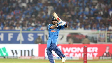 Finishing it off in style ft. Virat Kohli