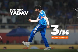 Power of pace: Mayank Yadav's fiery 3/36