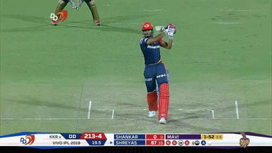 M26: DD vs KKR – Shreyas Iyer Six