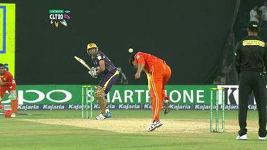 M7: KKR vs LIO –  Manvinder Bisla Wicket