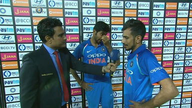 IND vs NZ 2017, 3rd ODI: Jasprit Bumrah & Yuzvendra Chahal Interview