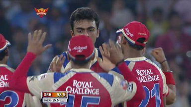 M7: SRH vs RCB – Thisara Perera Wicket