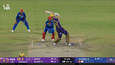 IPL 2026 M51: DC vs KKR - Cameron Green Six