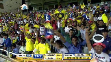 M50: CSK vs SRH – Dwayne Smith Six